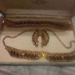 Bill Reed Vintage Gold Plated Set With Gsrnets