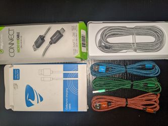 Micro USB charging cables