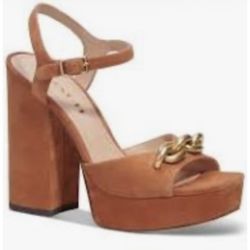 Authentic Coach Platform Heels