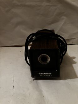 Panasonic KP-77 Electric Pencil Sharpener Vintage Auto-Stop Read Desc TESTED