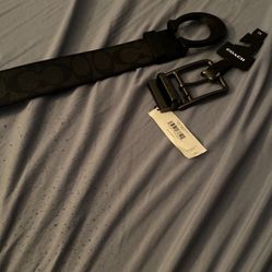 men’s coach belt