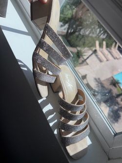 Shiny heels