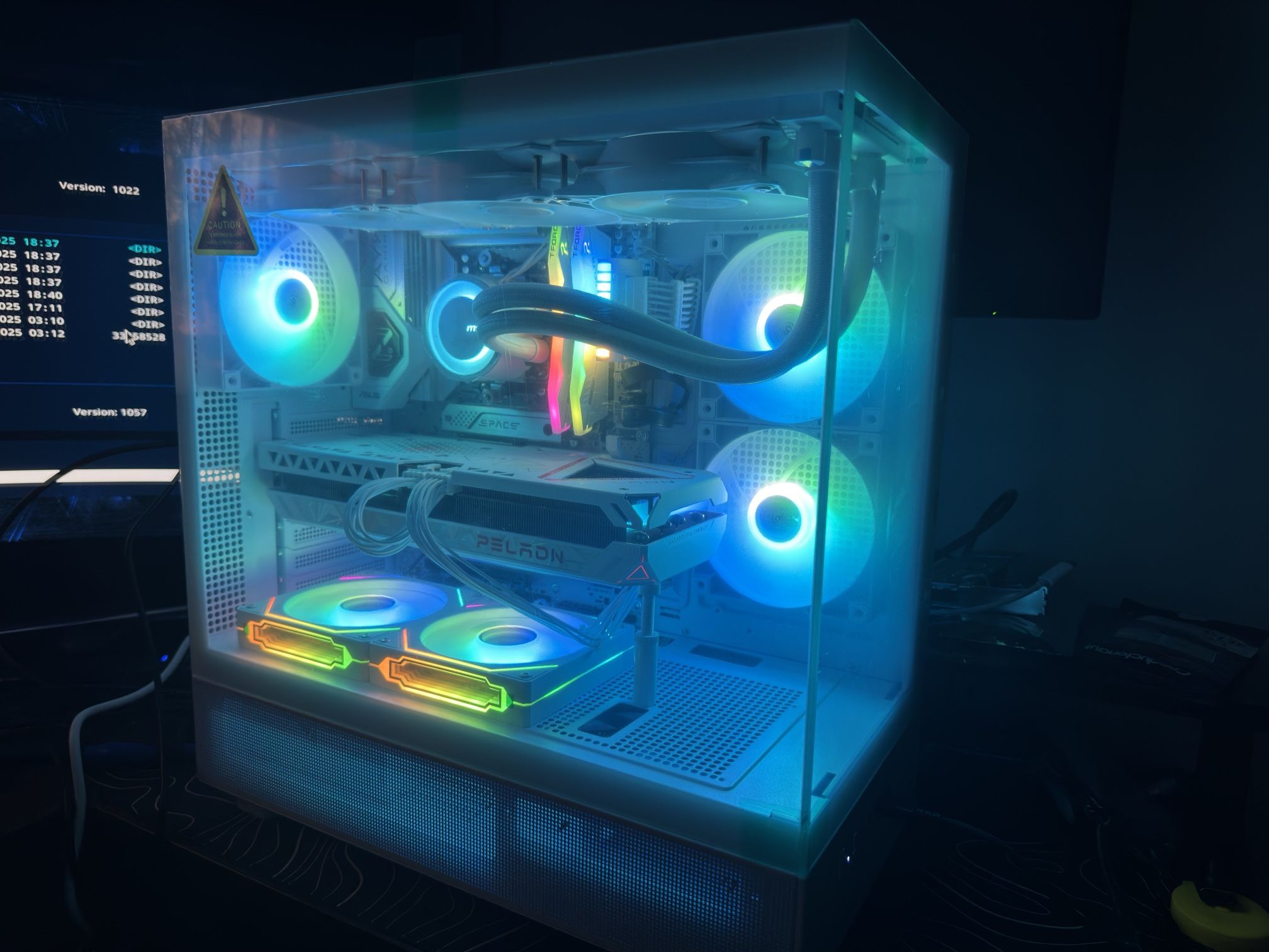 3070 TI White Custom PC Preloaded with Cyberpunk 2077 and Read Dead Redemption 2