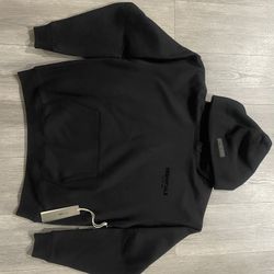 Black/ Stretch Limo Essentials Hoodie 
