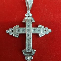 Sterling Silver Jesus Peace Pendant