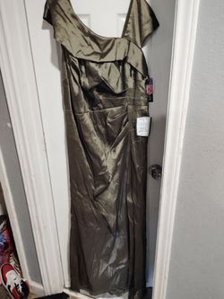 Xscape army green dresess