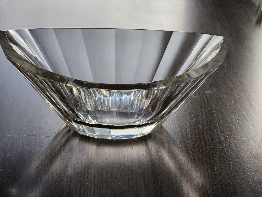 Crystal Bowl - Stunning, High Quality, Heavy
