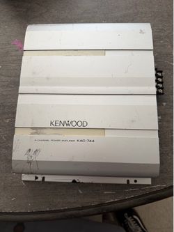 Kenwood 4ch amp