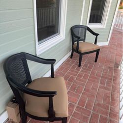 Cane chairs (4)