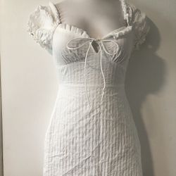Size Xsmall White Mini Dress