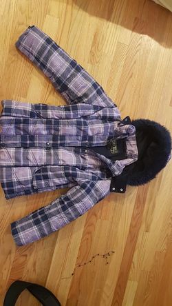 Warm jacket. Girl size 9-12yo