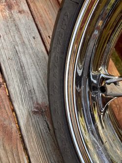 Rims and tires motorcycle