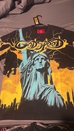 Godspeed Statue of Liberty Graphic T-Shirt
