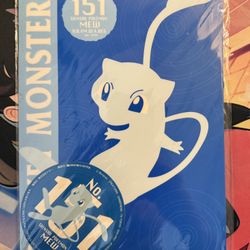Sealed Pokemon Mew Underlay No.151 with Tomy Jumbo Card & Sticker Nintendo