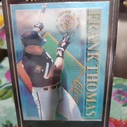 Frank Thomas 1995 Topps Stadium Club Members Only Clearcut Insert Baseball Card 