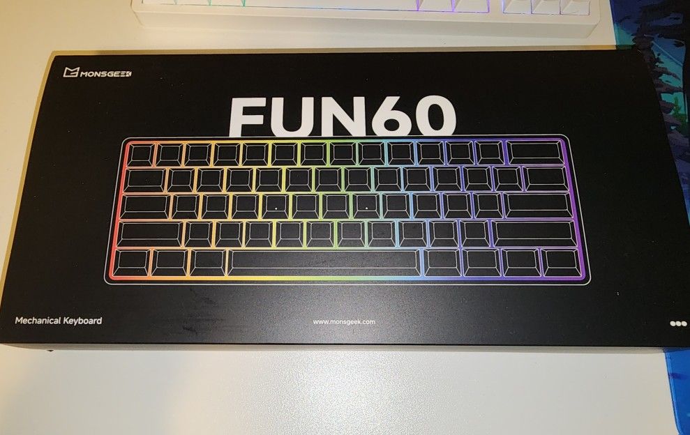 Monsgeek Fun 60 Rappid Trigger HE keyboard