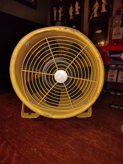 Portable ventilator fan
