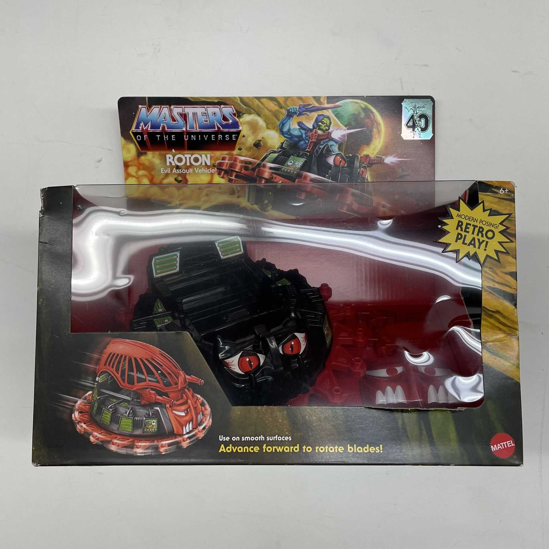 Masters of the Universe Origins ROTON Evil Assault Vehicle – 40th Anniversary Retro Play – New Sealed