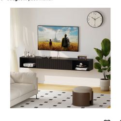 55” Tv Floating Shelve