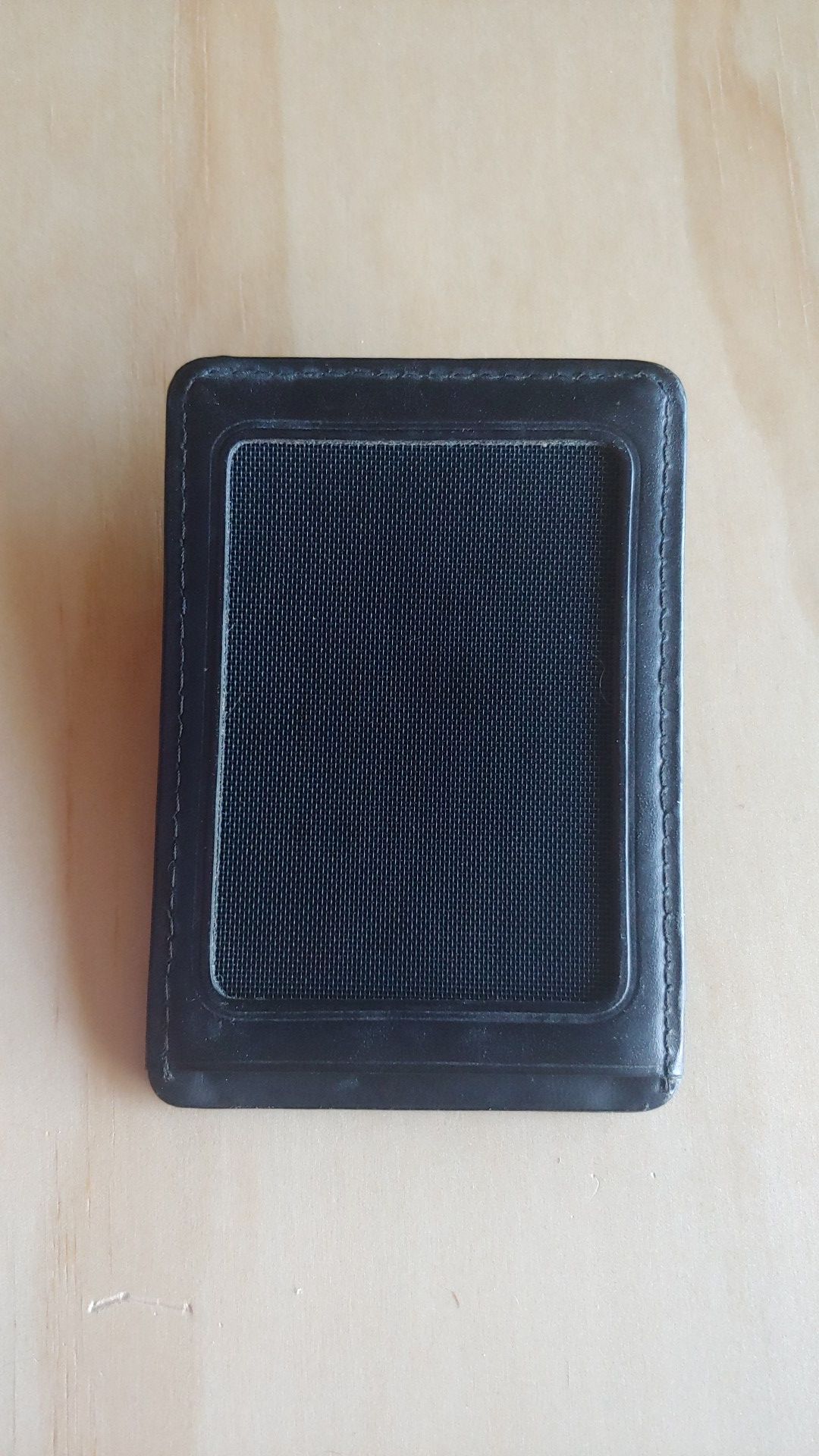 DKNY men's money clip and card holder