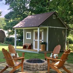 10×12 Custom Made Storage Shed 