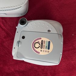 Blue Polaroid Camera