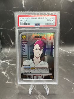 PSA 10 Bazz-B Union Arena Bleach Card #011