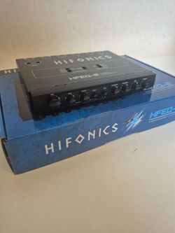 HIFONICS 4 BAND EQUALIZER WITH LINEDRIVE