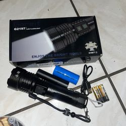 GOREIT Digital Flashlight Lumens 990,000