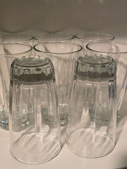 Large Drinking Glasses (Set of 8)