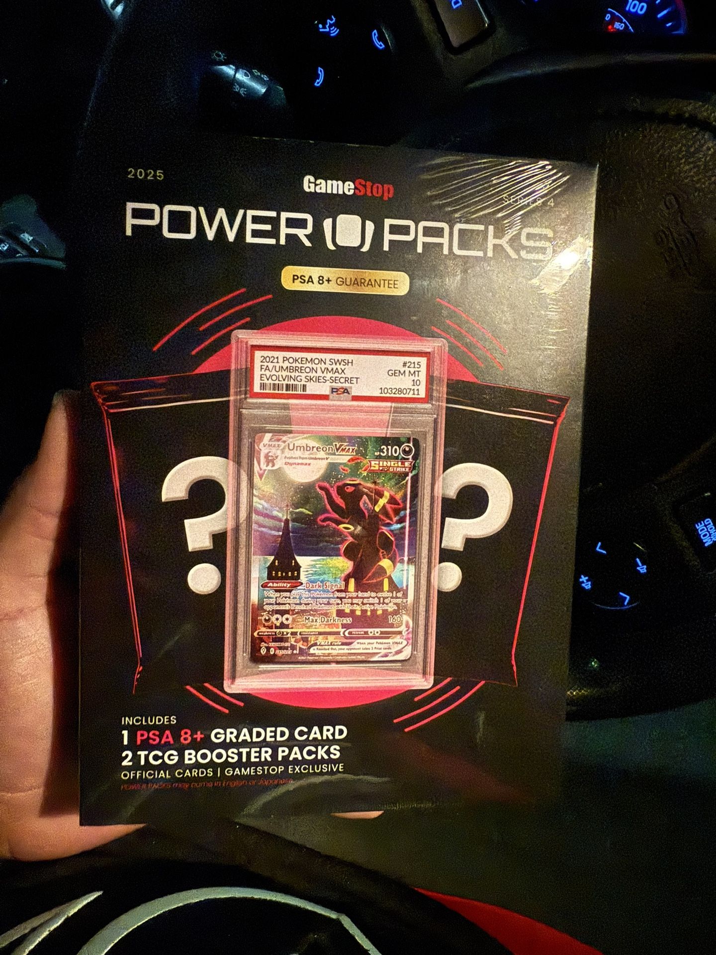FS/FT Sealed GameStop pokemon power pack series 4