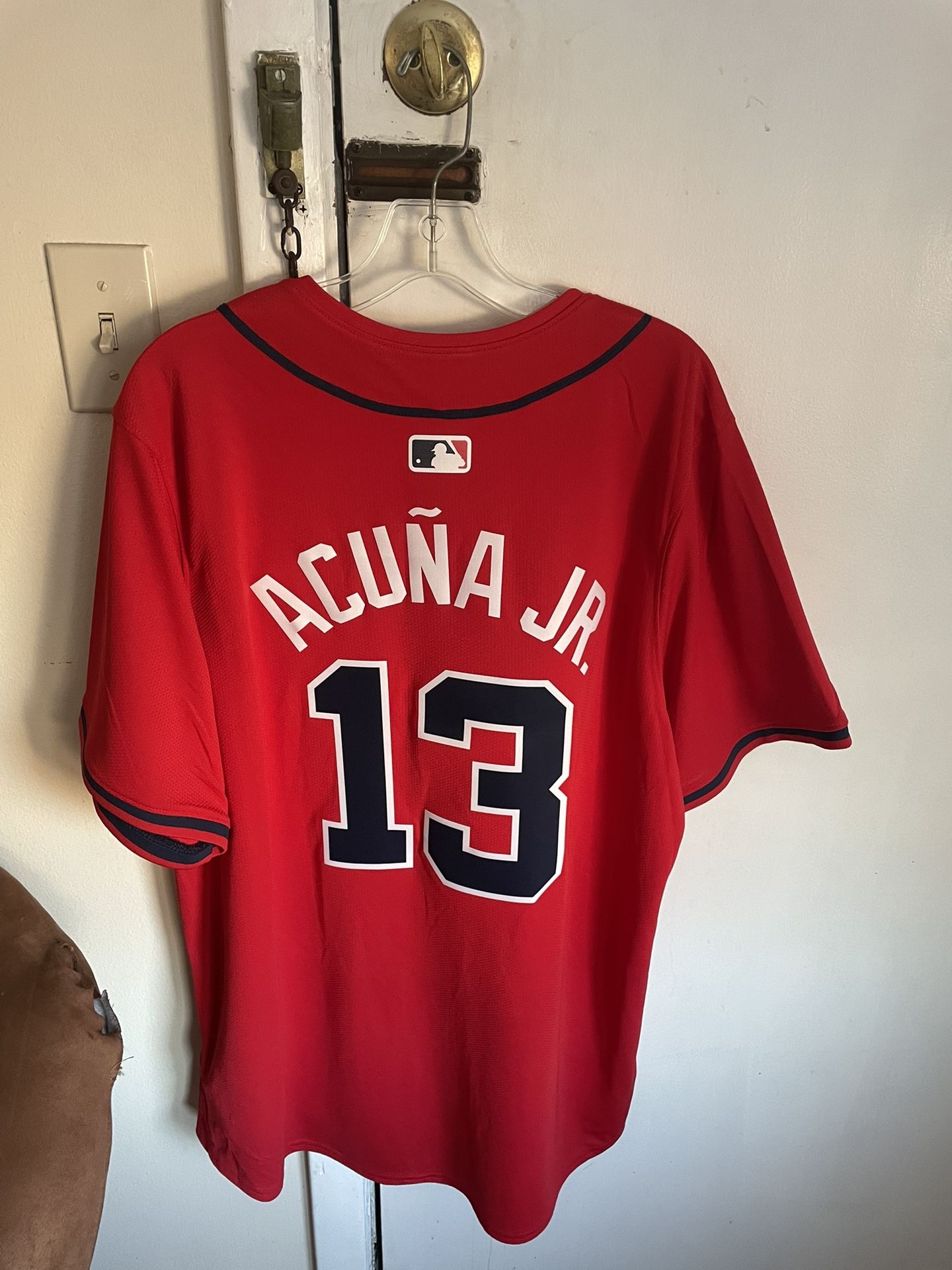 Ronald Acuna Atlanta Braves Men's MLB Vapor Jersey XL