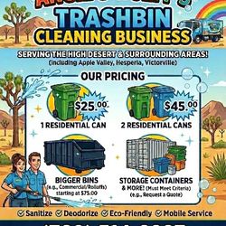 TRASHBINS / STORAGES / GUTTER / WINDOW CLEANING 