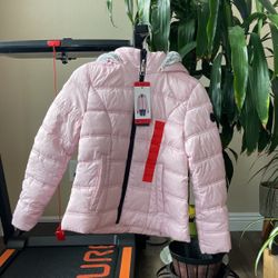 Girls Medium 10/12 Jacket New In Pink