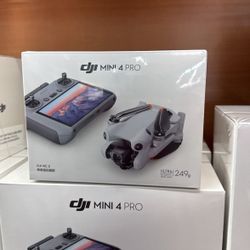 Dji Mini 4 Pro Drone With Rc 2 Remote