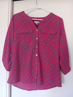 Little Pink Pattern Shirt