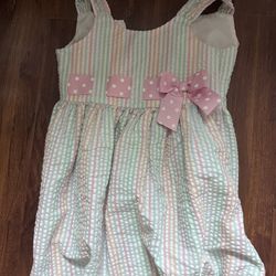 Girls Dress -pastel Colors   - 4T