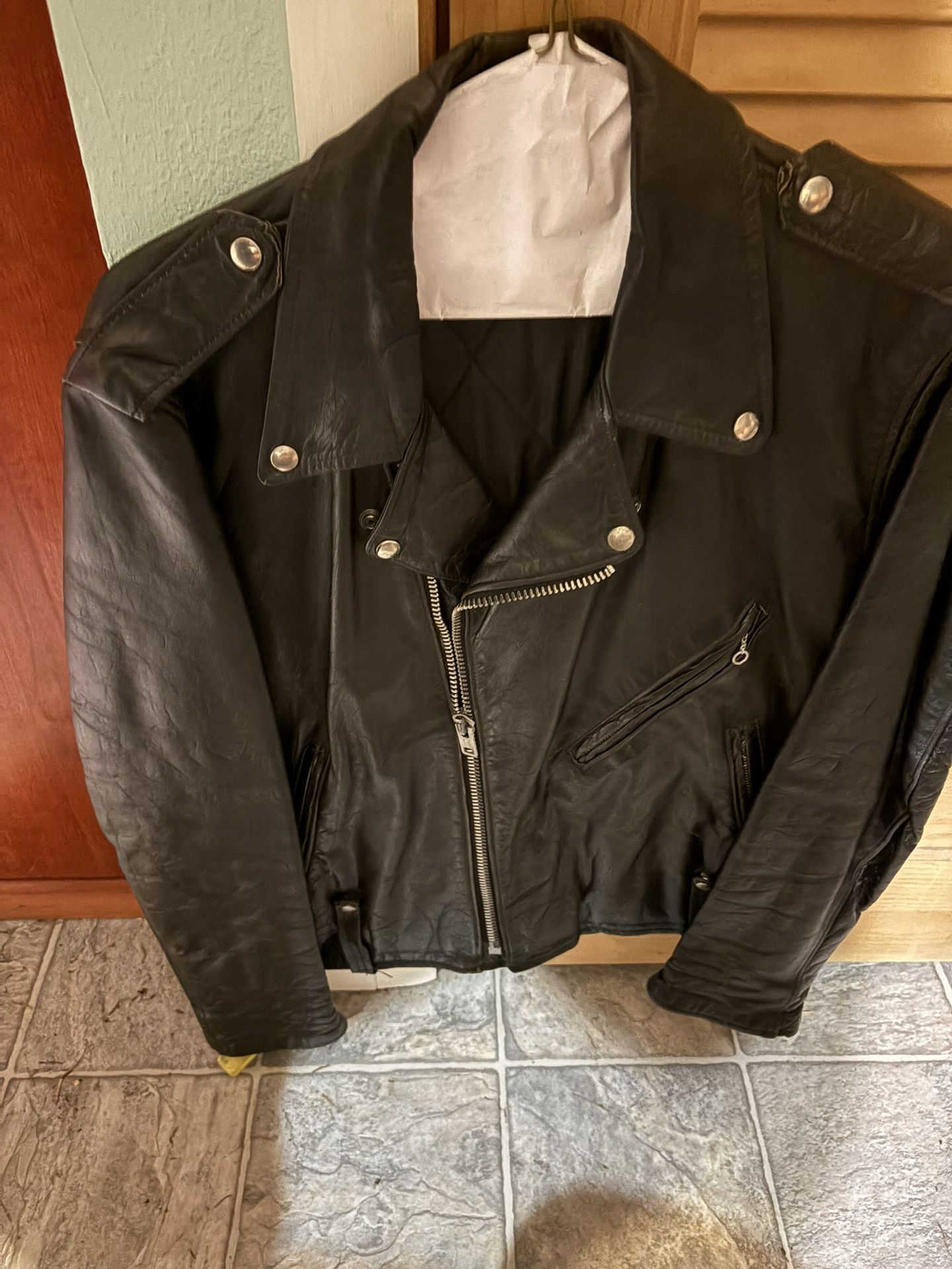 1960s Vintage Harley Davidson Leather Jacket