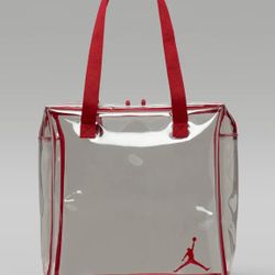 Nike Jordan Stadium Clear Tote Bag Brand New