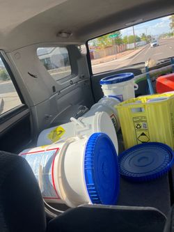 Chlorine buckets