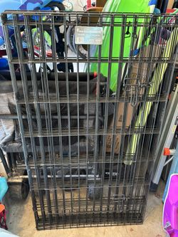 metal exercise pen with door 