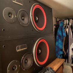 Klipsch Pioneer Cerwin Vega Infinity Floor Speakers 