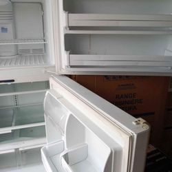 Stove And Refrigerator. 