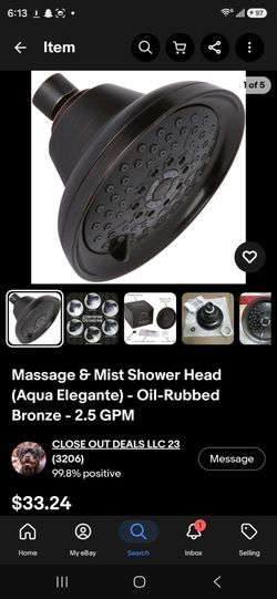 Brand new shower head