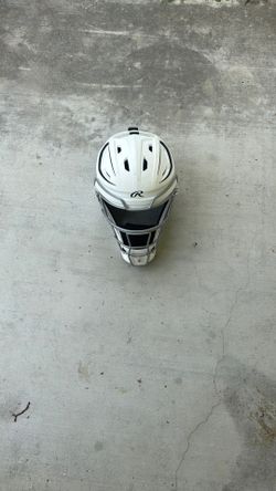 Mach pro catcher’s helmet