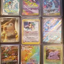 POKEMON LOT AWESOME DEAL 1ST ED CHARIZARD MEGA GENGAR GYRADOS E -READER HOLO FOSSIL SHINY RAINBOWS