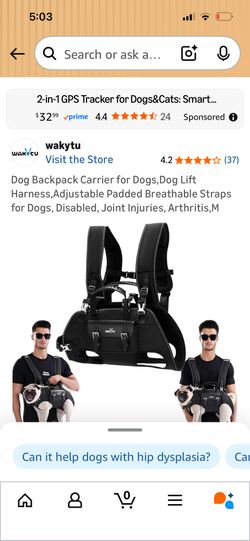 Dog Backpack Carrier