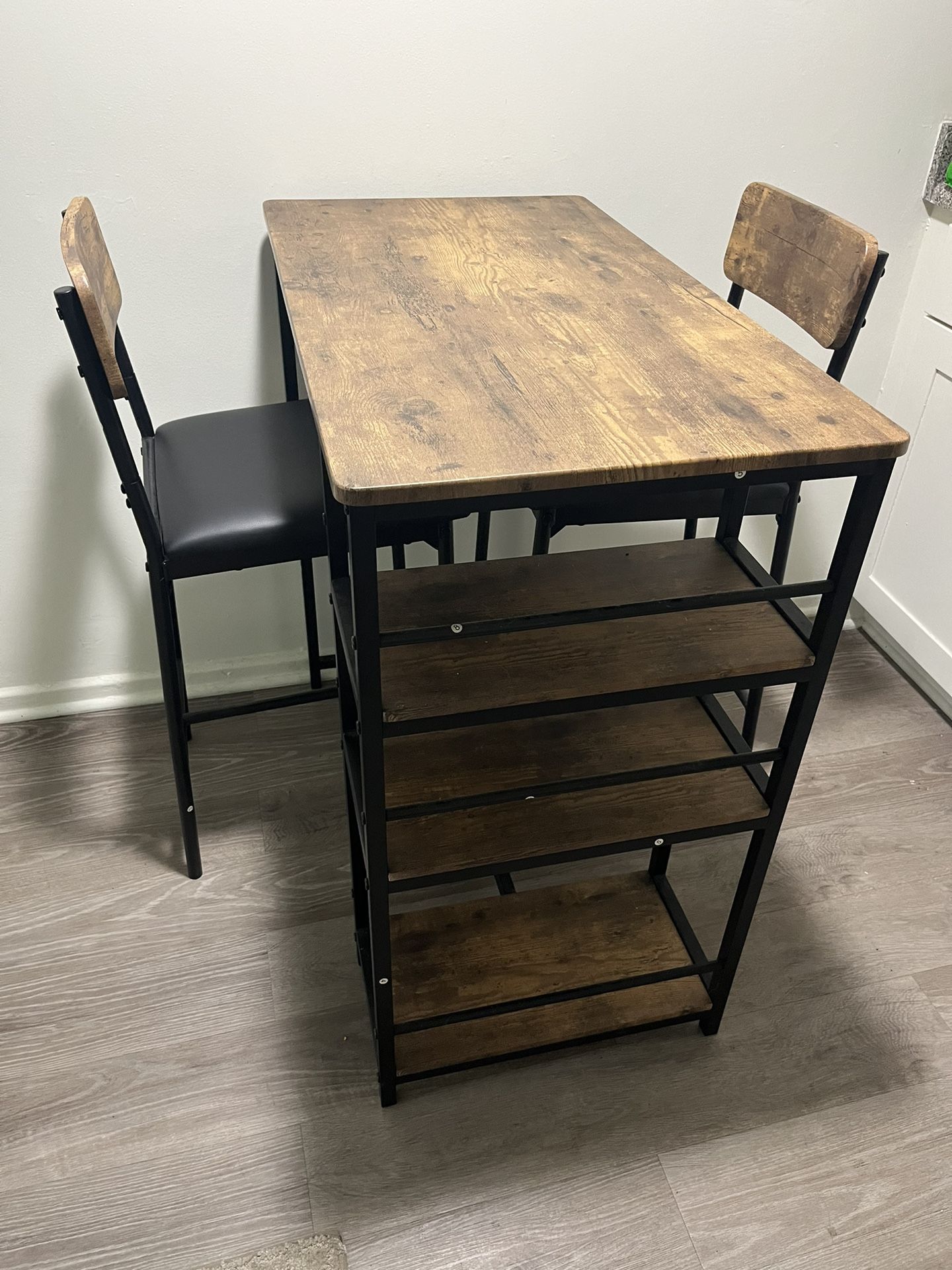 Kitchen Dining table Small with Two Chairs