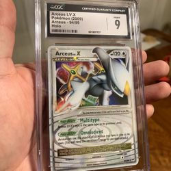 Pokémon Arceus 94/99 Lvl X CGC 9