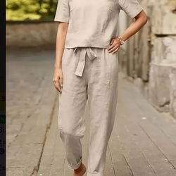 Plus Size - (New) Summer Women's Outfit in European/American Style